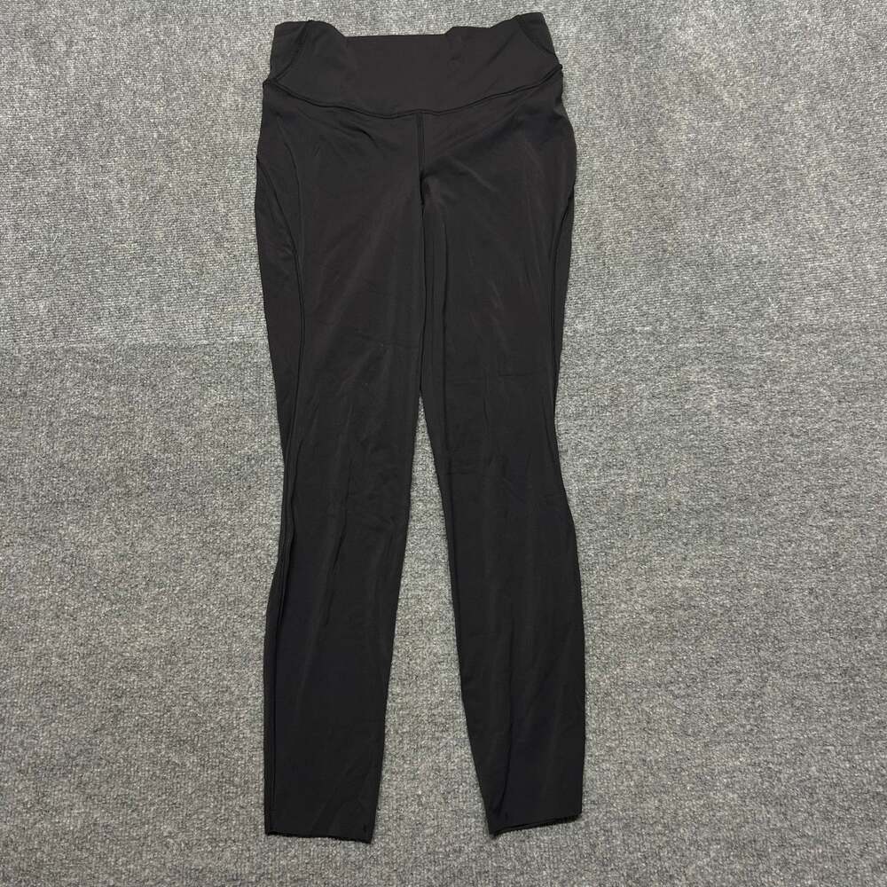 Lululemon Black High Rise Leggings Womens Athletic Yoga Pants Size 8
